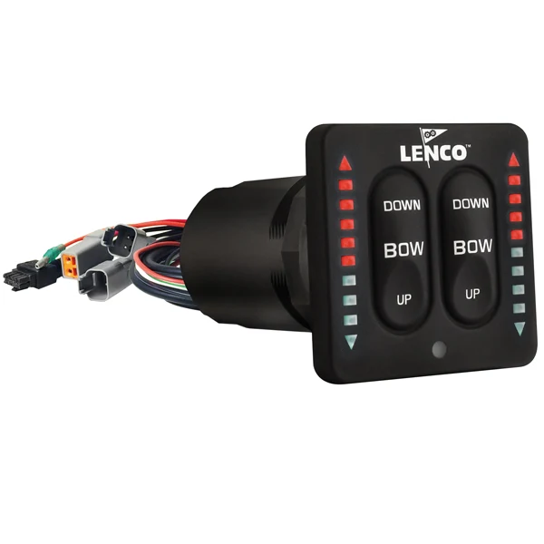Lenco, Kontrollpanel m/inntrekker & indikator 12/24V
