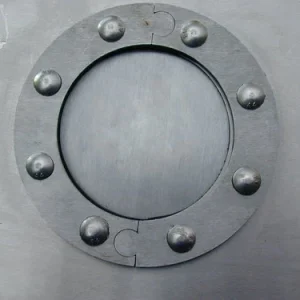 Inspeksjonsluke Rustfritt, Ø 150 mm, 100 mm hull, Rustfritt stål