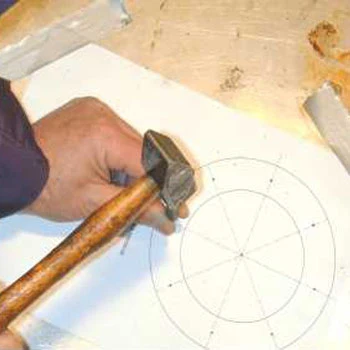 Inspeksjonsluke Rustfritt, Ø 150 mm, 100 mm hull, Rustfritt stål