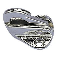 Roca, Fenderkrok 36x33 mm, Forkrommet messing, åpningsstørrelse 8 mm