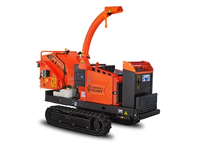 Timberwolf TW230VTRP flishogger på belter 37 hk Vanguard Bensin