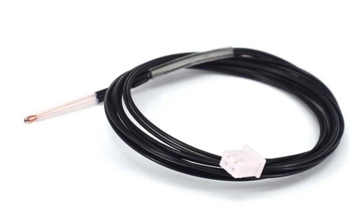 Termistor NTC3950 svart 1m 2pin