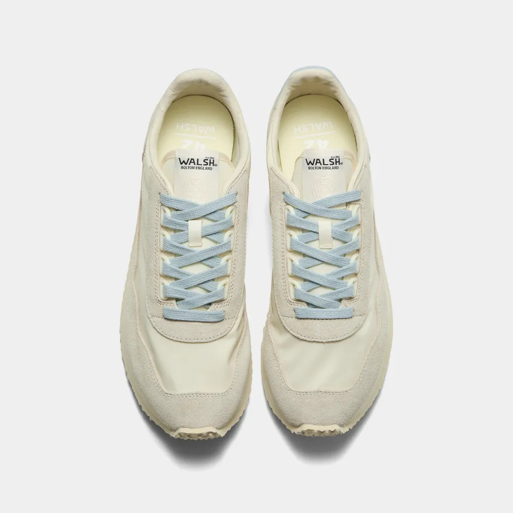 Trådløs Ensign Lite - Off Perle & Cyan