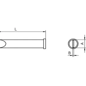 XT-E Loddespiss 5,9x1,2