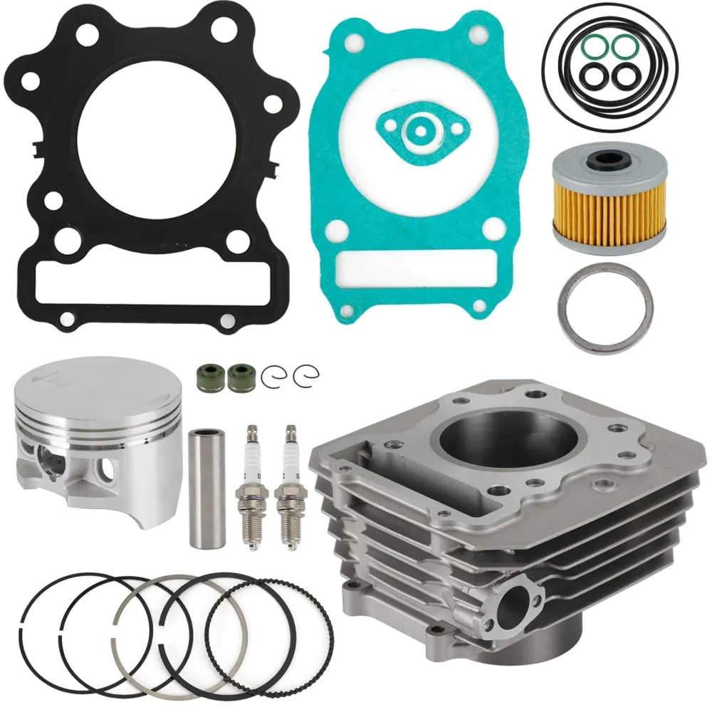 1992 Honda ATV TRX300 Cylinder Piston Top End Gasket Kit 12000-HC4-000 12251-HA0-004