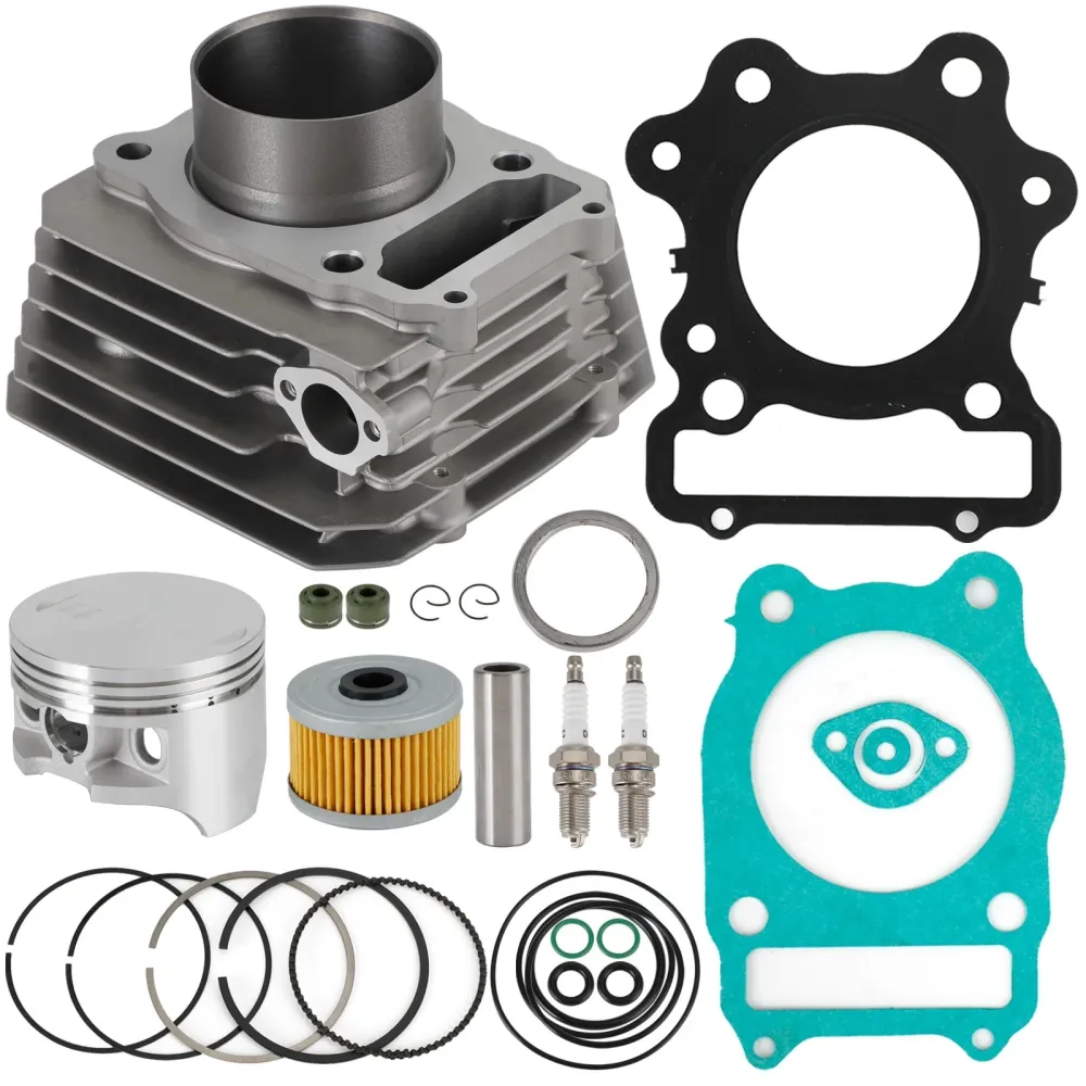 1994 Honda ATV TRX300FW Cylinder Piston Top End Gasket Kit 12000-HC4-000 12251-HA0-004