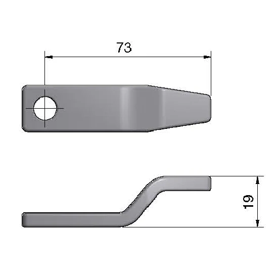 Roca Rigel 2,5" kort, lang