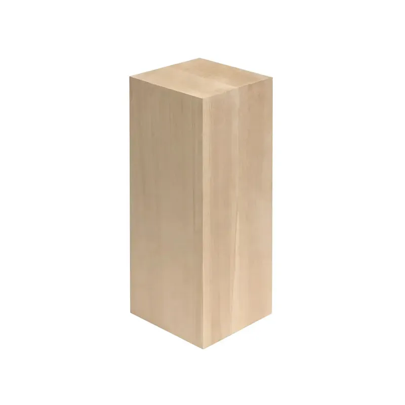BW1 - Stort Treemne til Treskjæring - Lind 250x100x100mm