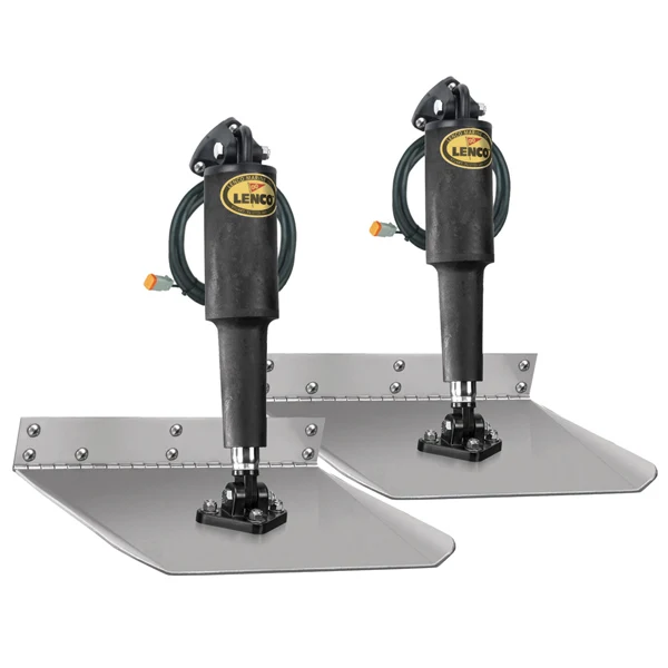 Lenco, Trimplaner sett 12x12" u/panel, 12 V