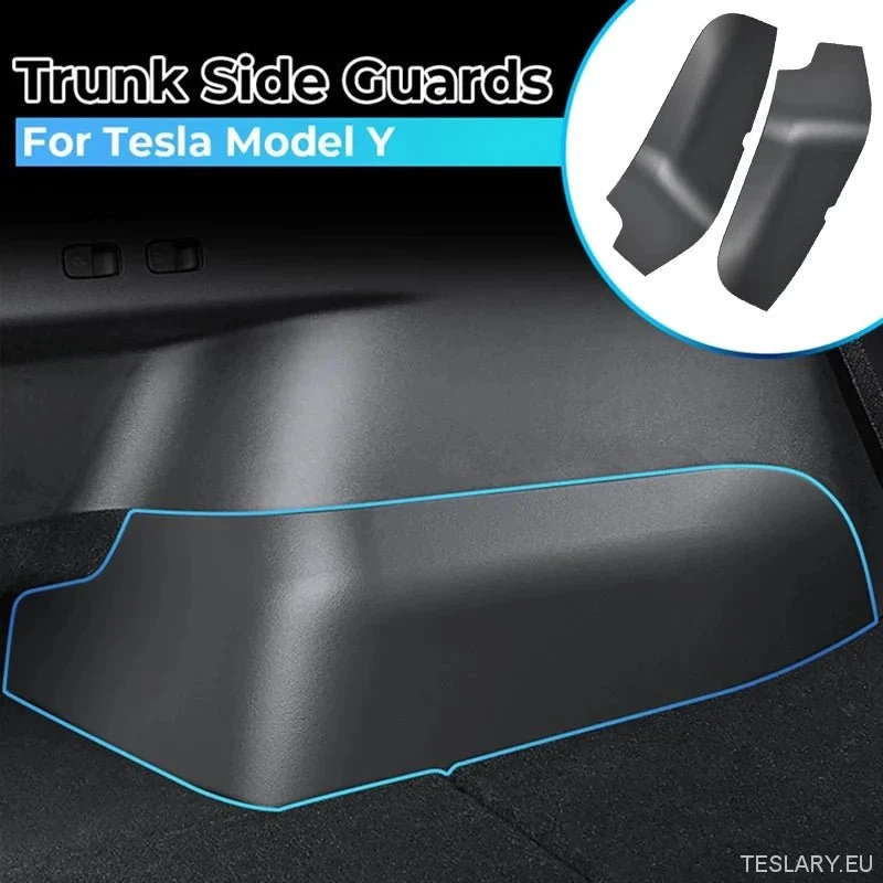 Tesla Model Y Back Trunk Side Guards - Premium TPE Protection