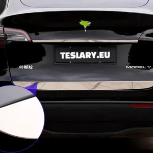 Tesla Model Y Trunk Chrome Protective Strips