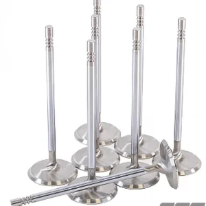 GSC P-D Ford Voodoo/Predator 38.26mm Head STD 121.13mm Long Chrome Polished Intake Valve - Set 8