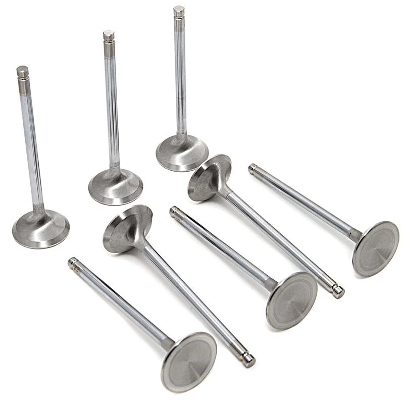 GSC P-D Toyota 2JZ Super Alloy Chrome Polished Exhaust Valve - 30.0mm Head (+1mm) - Set 12