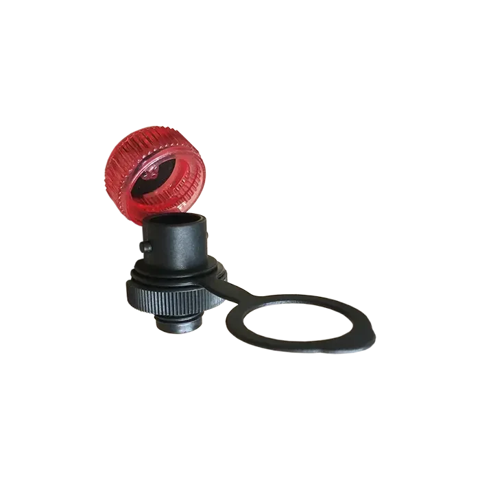 Best Twist Lock 2 ventilhette rød - kite og wing ventil - På lager i Norge