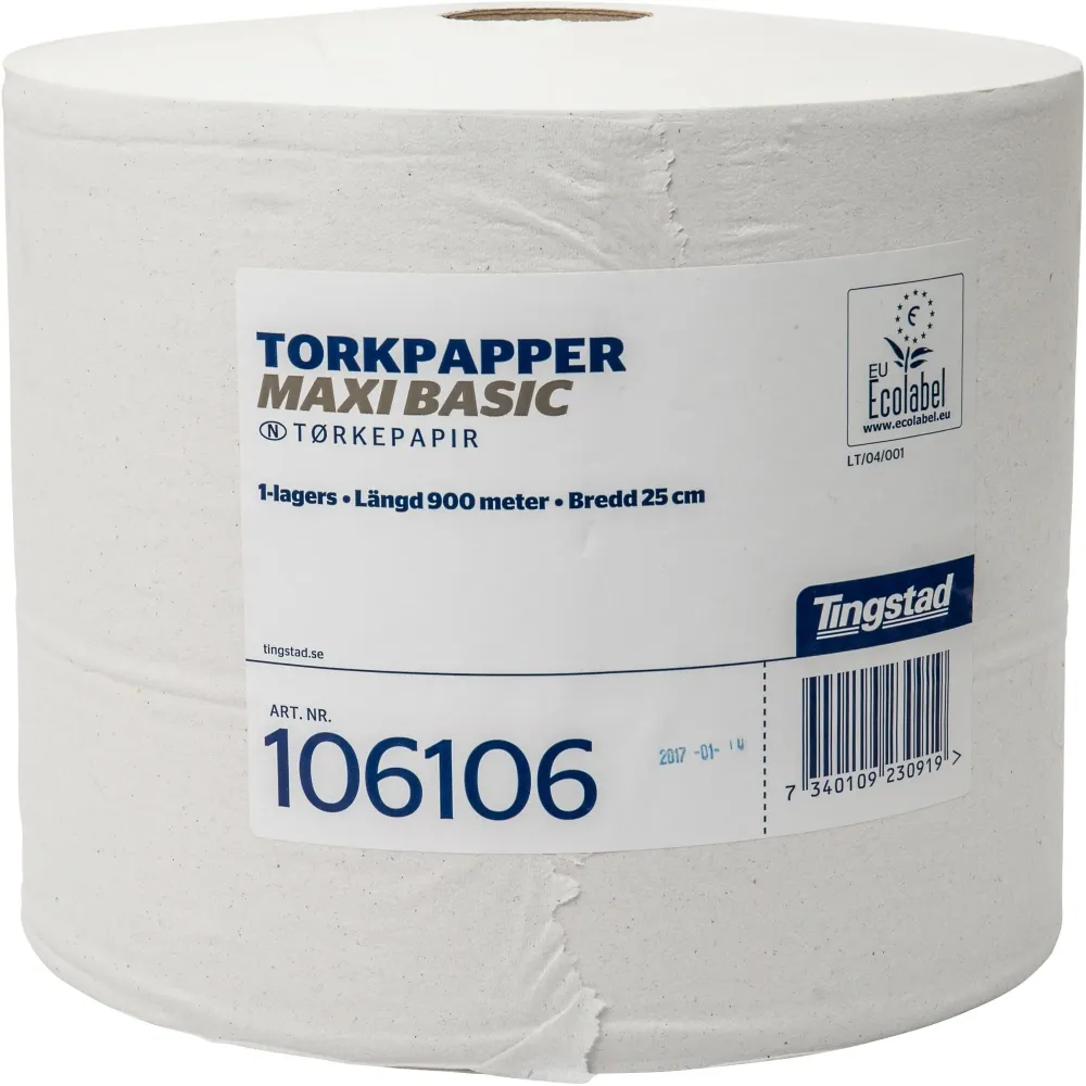 TØRKEPAPIR MAXI BASIC1-L - VERKSTEDRULL
