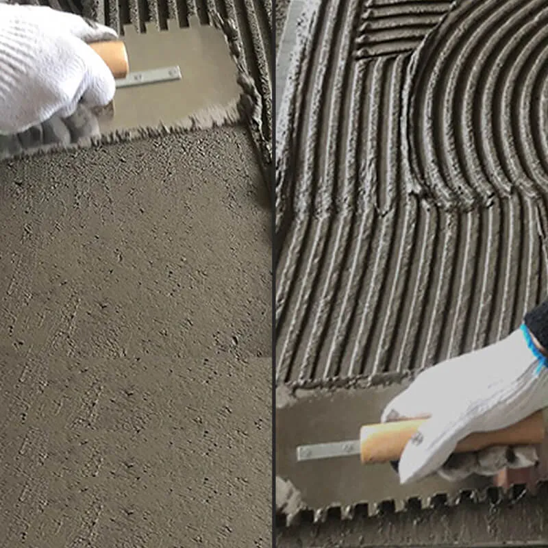 Fliseverktøy med tagget sparkel