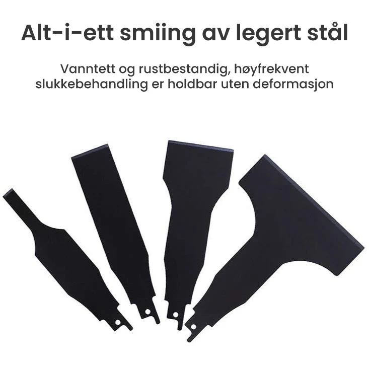 Pousbo® 4 stk Gjærende Sag Skrapeblad