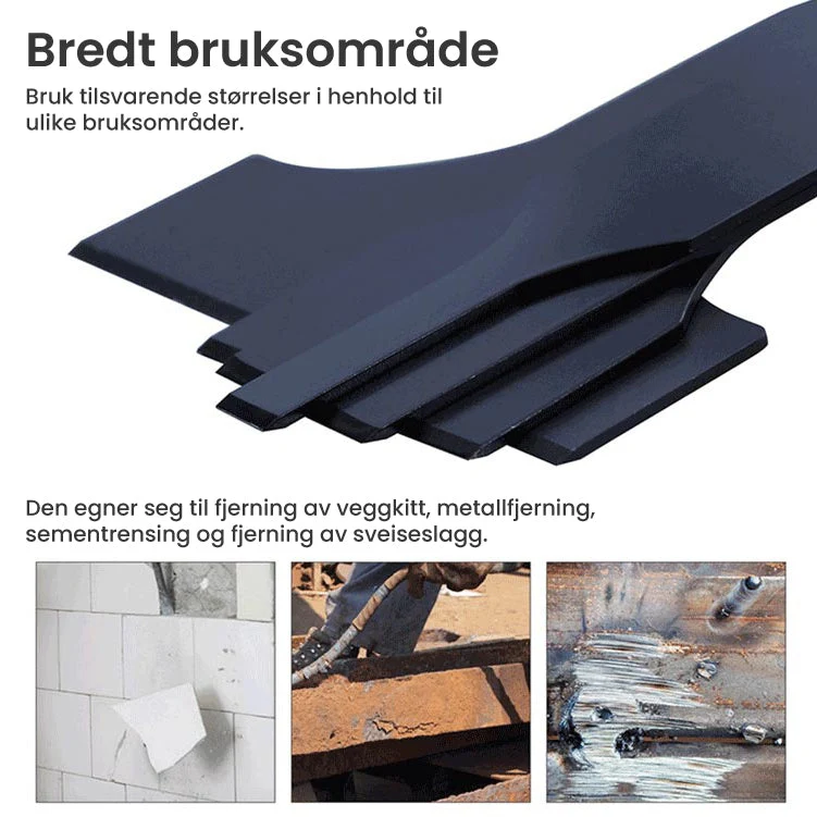 Pousbo® 4 stk Gjærende Sag Skrapeblad