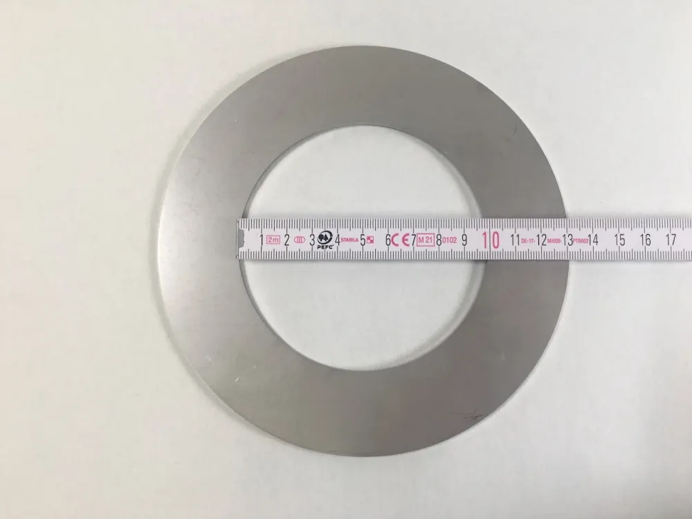 Brennerring 165 / 100 mm øvre ovn 4 kW rustfritt stål