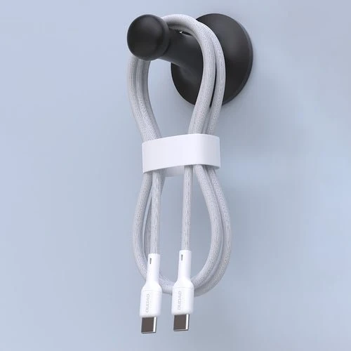 Câble USB-C Dudao L9C 65 W - 2 m - Hvit (40 caractères)