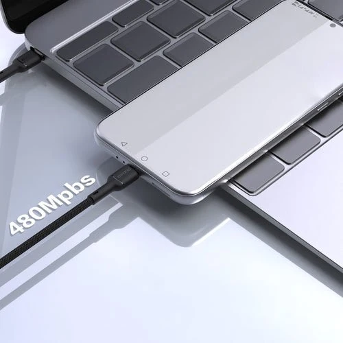 Câble USB-C Dudao L9C 65 W - 2 m - Svart