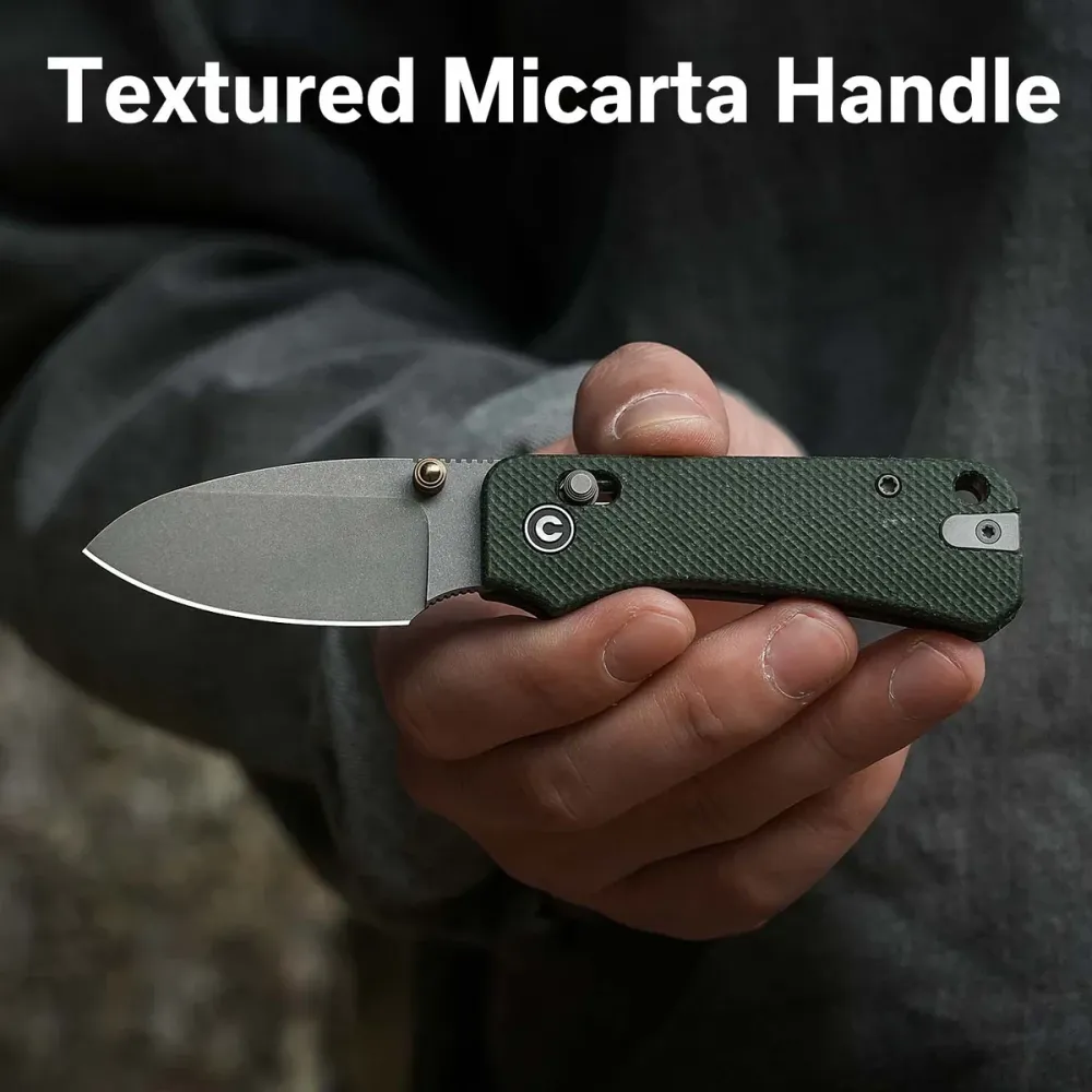 Civivi Baby Banter 2, Green Micarta/Gray Stonewashed