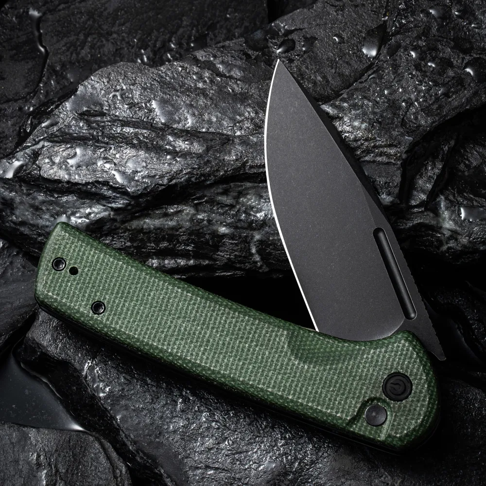 Civivi Conspirator, Green Micarta