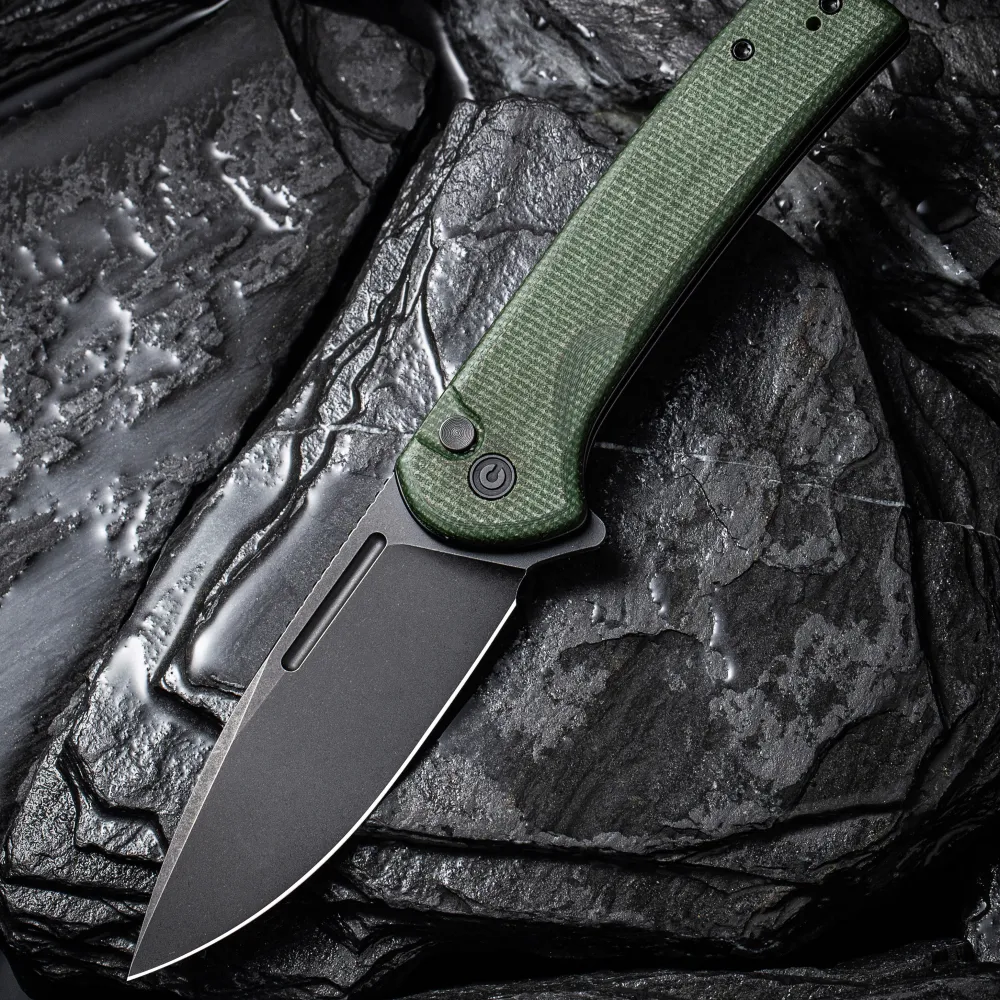 Civivi Conspirator, Green Micarta