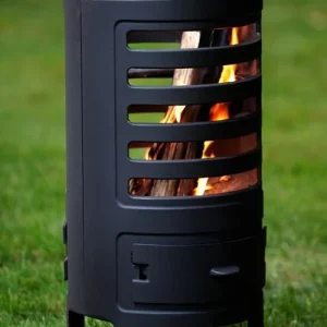 Gussisen Fire Column Ash Box Garden & Terrace (61cm)