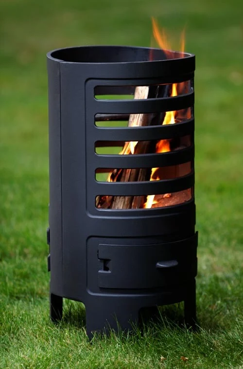 Gussisen Fire Column Ash Box Garden & Terrace (61cm)