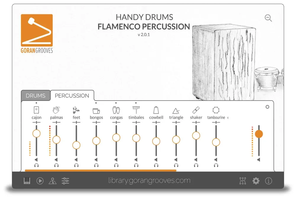 Handy Drums- FLAMENCO PERCUSSION V2