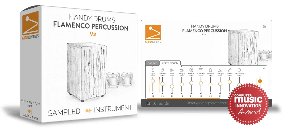 Handy Drums- FLAMENCO PERCUSSION V2