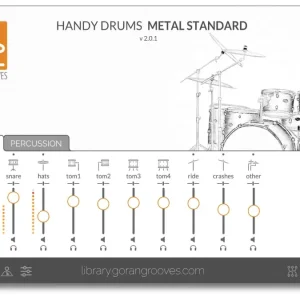 Handy Drums- METAL STANDARD V2