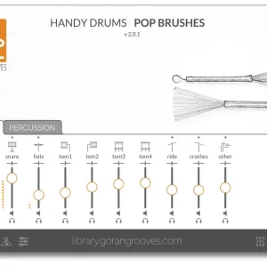 Handy Drums- POP BRUSHES V2
