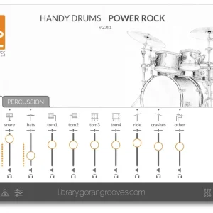 Handy Drums- POWER ROCK V2