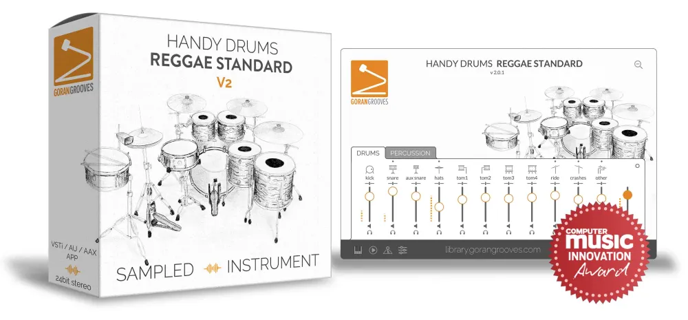 Handy Drums- REGGAE STANDARD V2