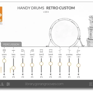 Handy Drums- RETRO CUSTOM V2