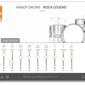 Handy Drums- ROCK LEGEND V2