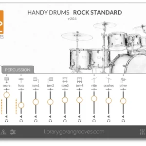 Handy Drums- ROCK STANDARD V2