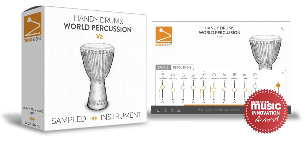 Handy Drums- WORLD PERCUSSION V2