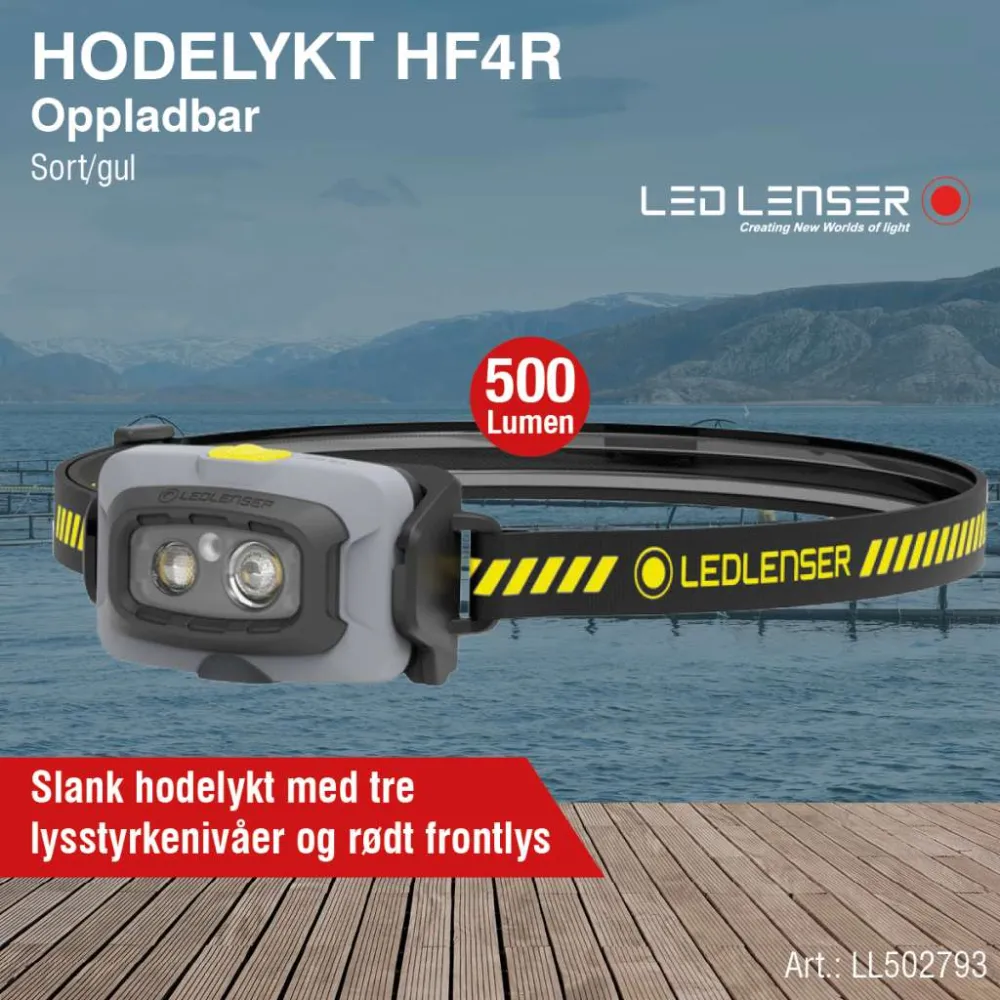 Hodelykt HF4R, sort/gul
