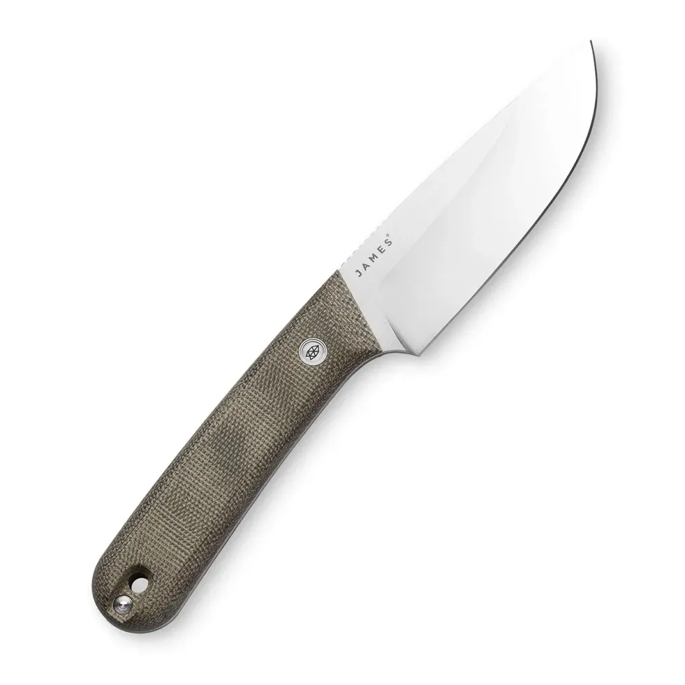 James Brand Hell Gap, OD Green Micarta / Stainless