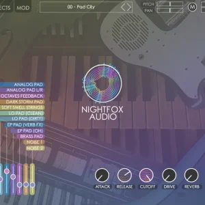 Nightfox Audio Pad City
