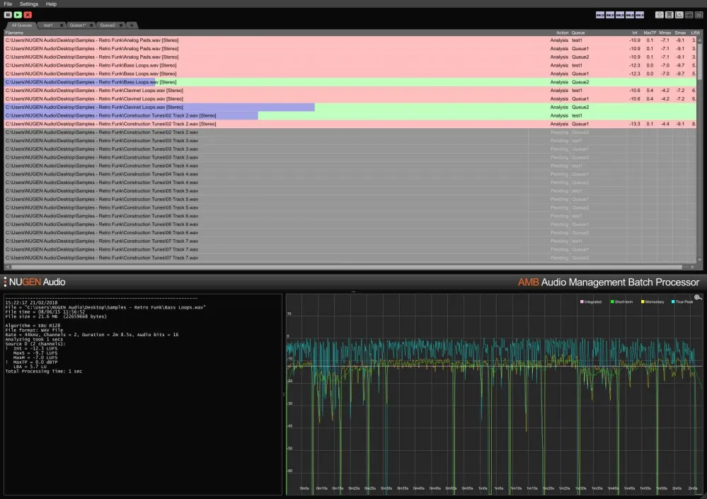 NUGEN AMB Queue expansion