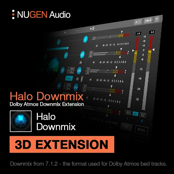 NUGEN Halo Downmix 3D extension