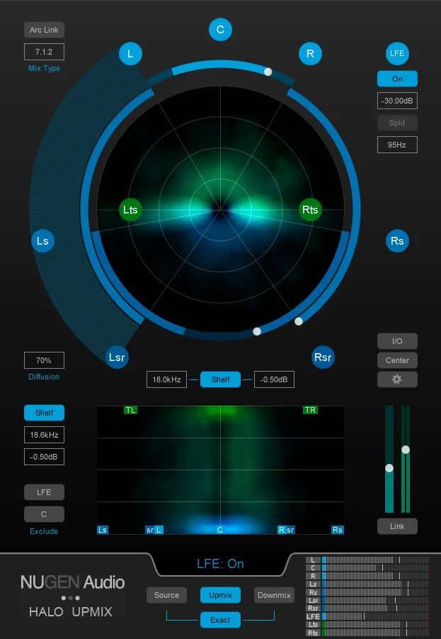 NUGEN Halo Upmix 3D extension