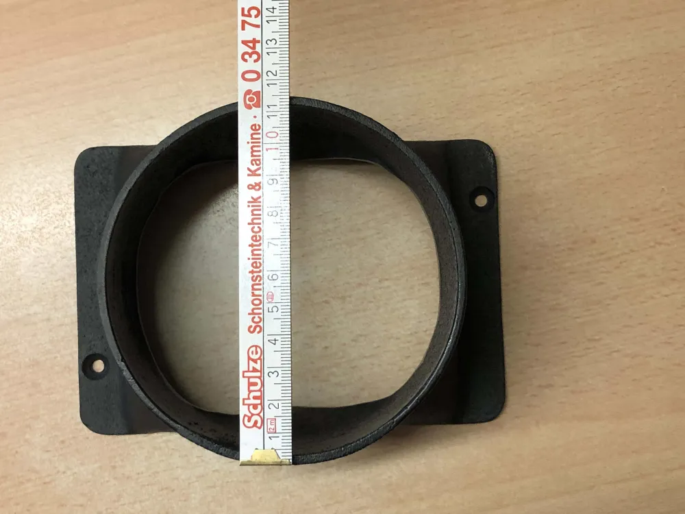 Overgangsflekk Rektangulær til rundt Ø 120 mm