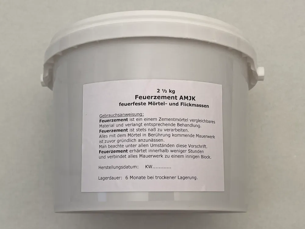 Parrot mørtel chamotte sementbøtte 2,5 kg