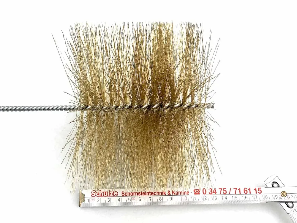 Rohrwischer 150mm rørbørste ståltråd i måling 2m