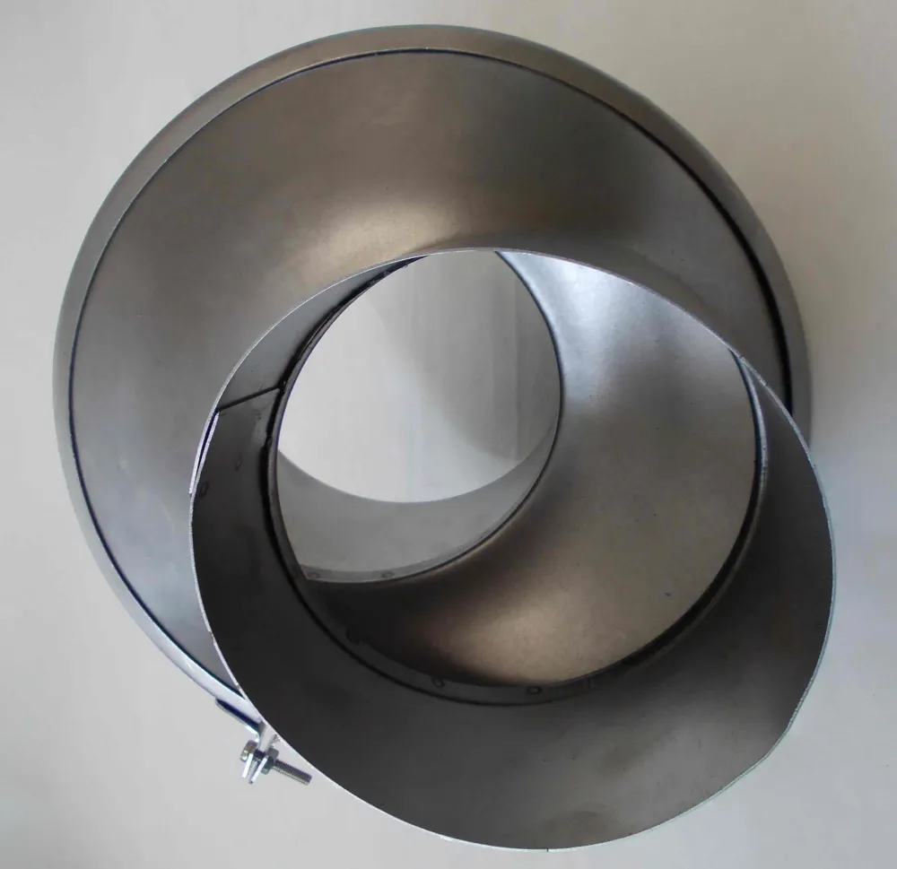 Roterende boks kne DN 120 mm Extract 0-60mm justerbar